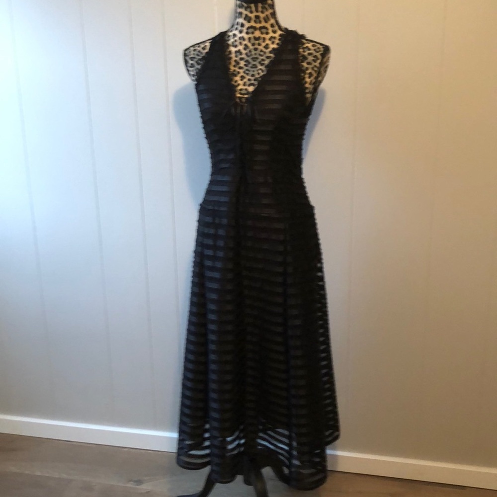 Nanette Lenore Black Sleeveless Dress Size 4